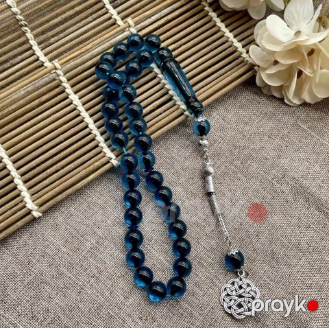 Təsbeh 82265456, göy, akril, 330 mm — Bakı