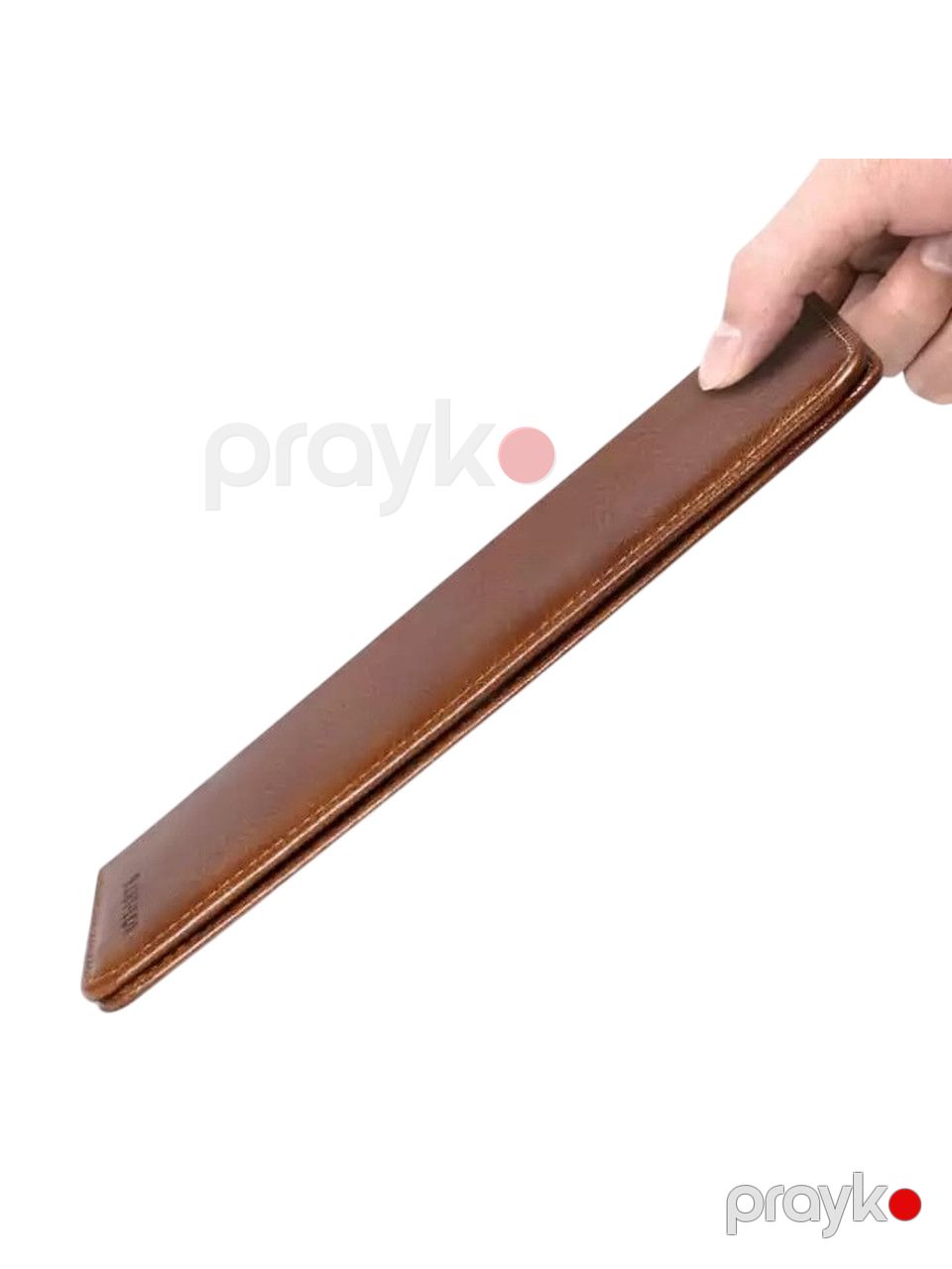 Pulqabı, təbii dəri, qəhvəyi, 18x8.5 sm — Mallar, Bakı (2)