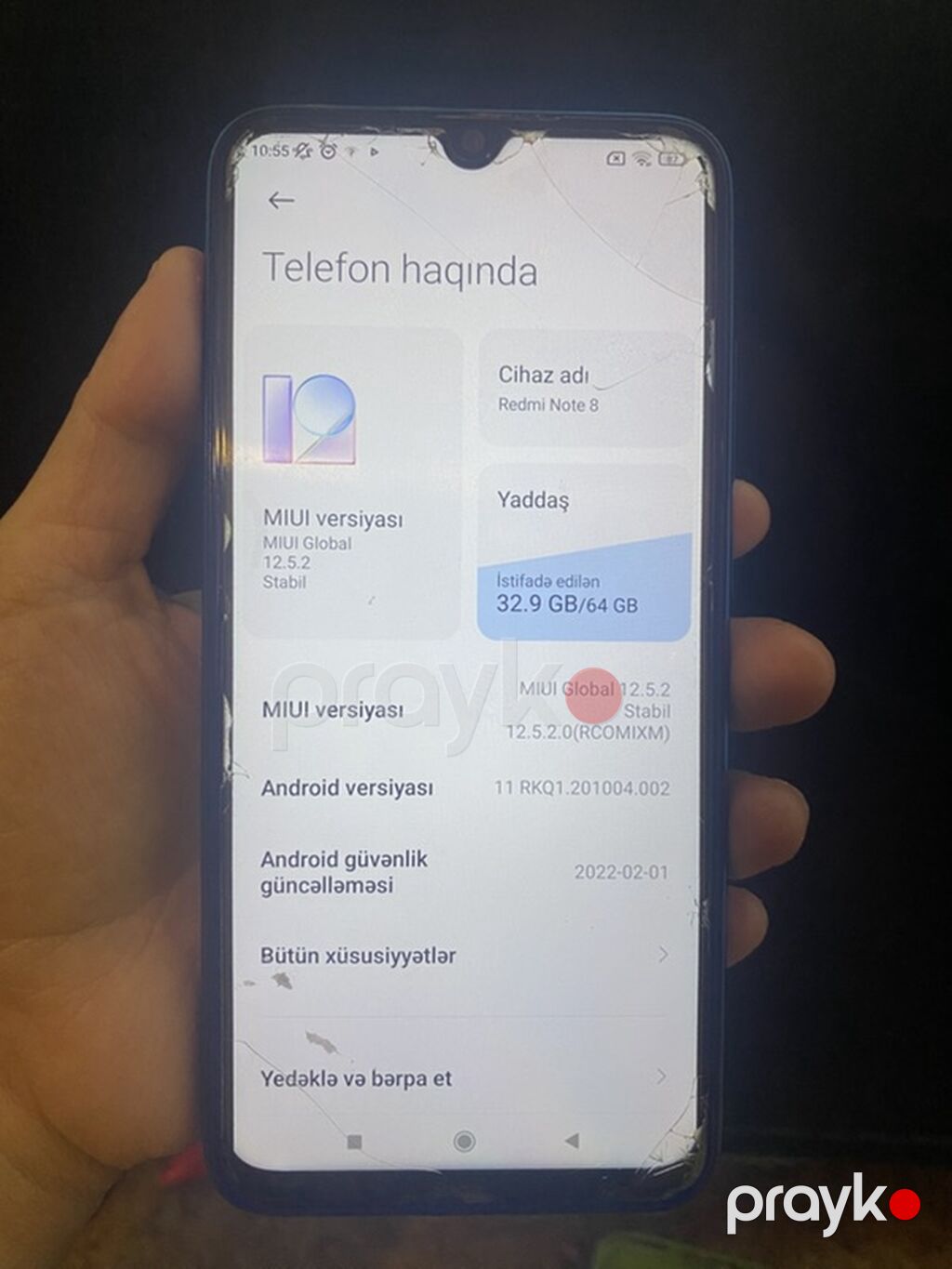 Redmi Note 8, 64 GB, rəng - Mavi, İki sim kartlı — Xiaomi, İsmayıllı (2)