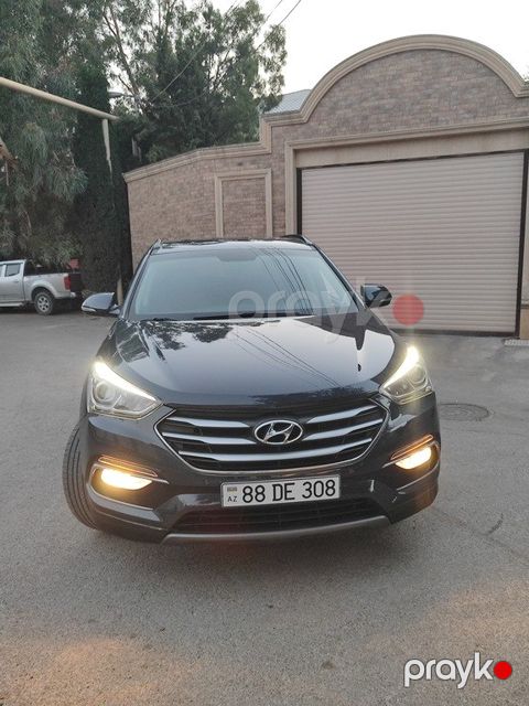 Hyundai Santa Fe, 2.0 L, 2017 il, 212 000 km — Bakı