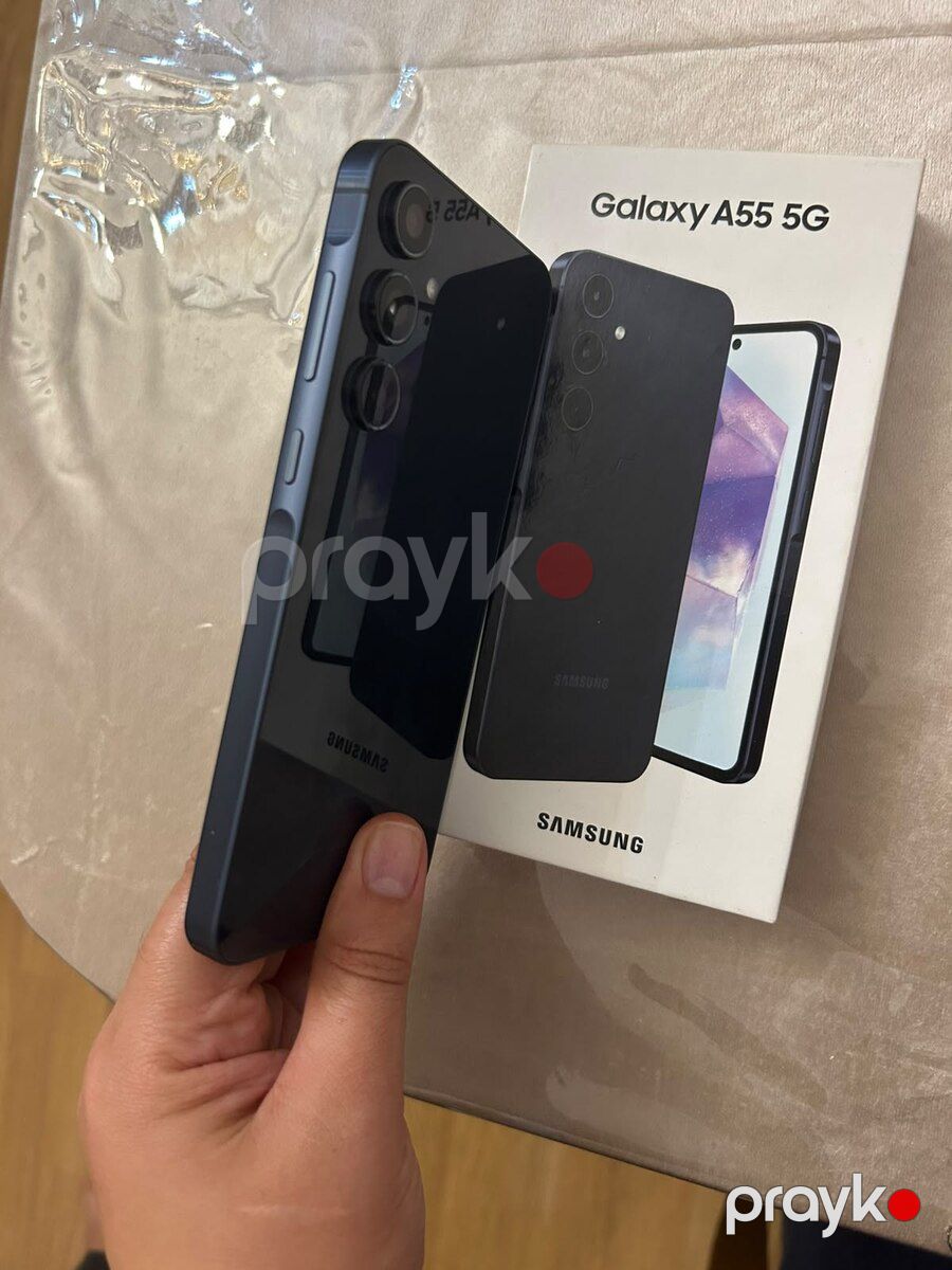 Samsung Galaxy A55 5G Awesome Lilac 128GB/8GB — Smartfonlar, Gəncə (3)