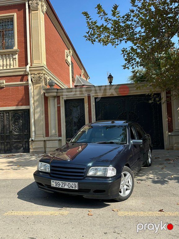Mercedes C 200, 2.0 L, 1999 il, 320 000 km — Avtomobillər, Yevlax (9)