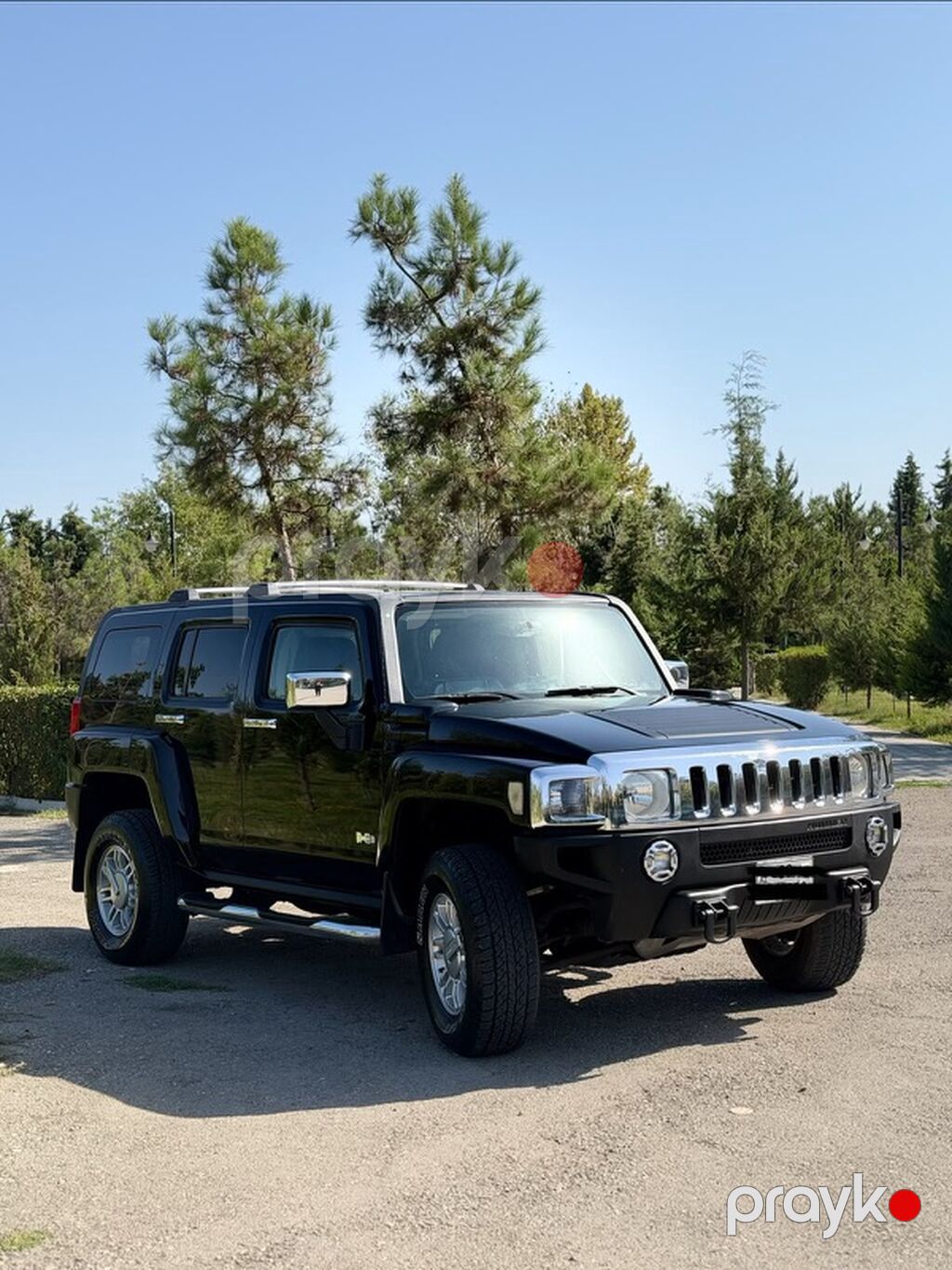 Hummer H3, qara rəng, 5 qapı SUV 3.2cdi dizel 4göz matoru qoyulub — Avtomobillər, Kürdəmir (3)