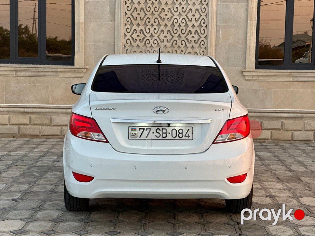 Hyundai Accent, 1.4 L, 2015 il, 162 500 km — Avtomobillər, Saatlı (4)