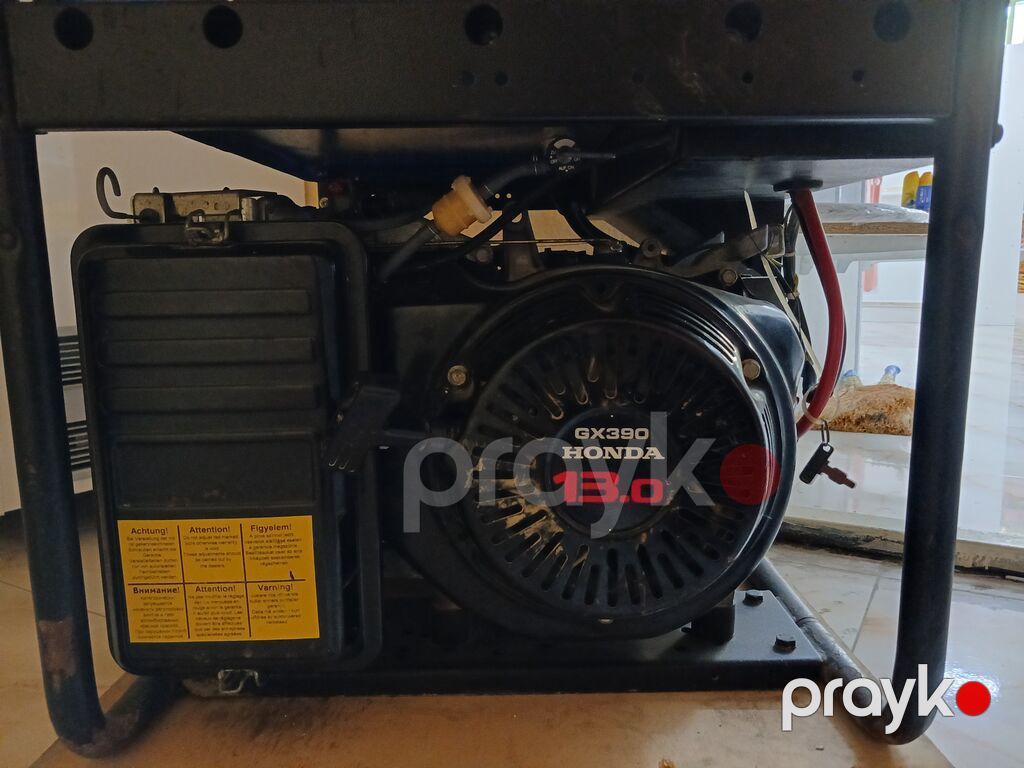 Benzinlə işləyən elektrik generatoru - Mühərrik: Honda GX390, 13.0 — Generatorlar, Bakı (4)