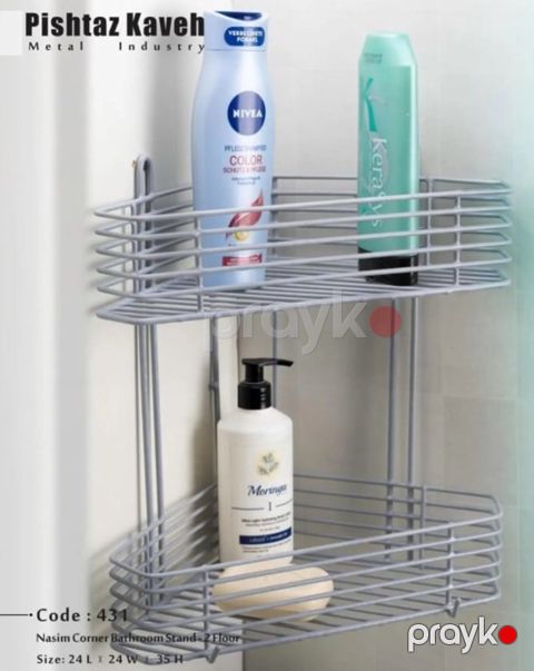 Hamam refi 2 mertebe metal boz rengde 23x24x35 — Bakı