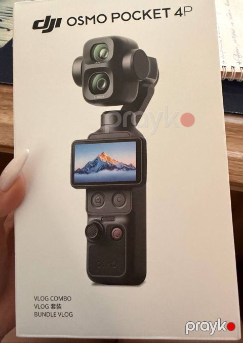 DJI Osmo Pocket 4P – Vlog Combo - İki kamera sistemi: yaxın və uzaq — Bakı