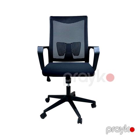 Ofis üçün kreslo J152B, qara, 115x50 sm — Bakı