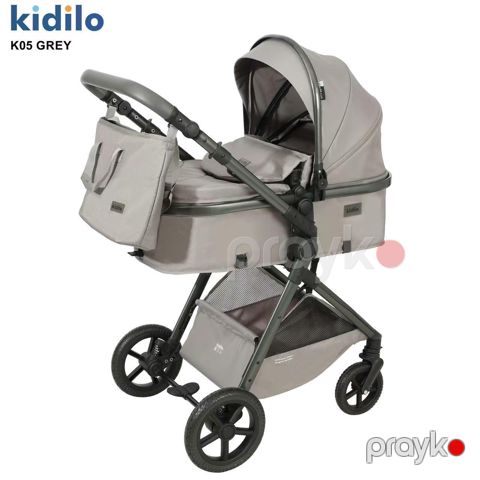 Uşaq arabası Kidilo KM-01K05 boz — Bakı