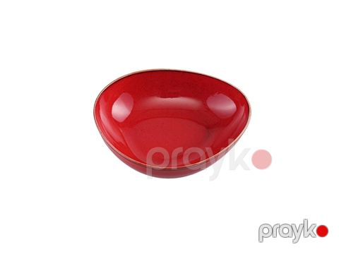 Dərin boşqab Porland Seasons 04ALM007966, farfor, qırmızı, 20 sm — Bakı