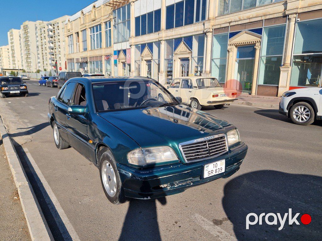 Mercedes C 220, 2.2 L, 1995 il, 256 800 km — Avtomobillər, Bakı (4)