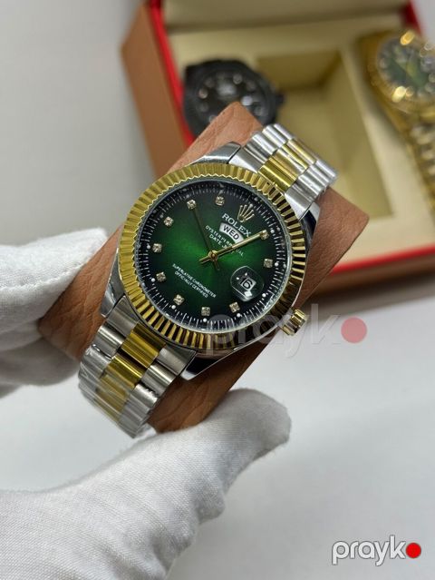 Yeni, Qol saatı, Rolex, rəng - Yaşıl — Bakı