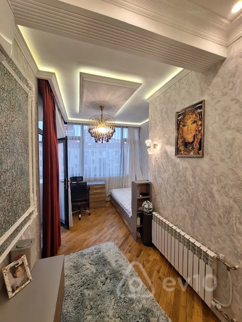 4 otaqlı mənzil, 105 m², Qara Qarayev — Mənzil, Bakı (6)