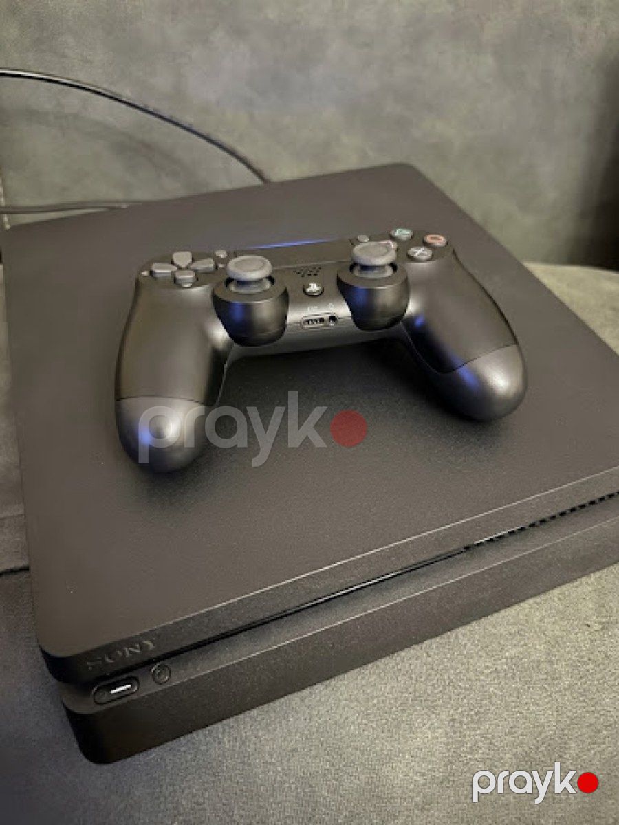 Playstation 4 Slim 1TB + 5 oyun + 1 DualShock — Oyunlar, konsollər və proqramlar, Bakı (2)