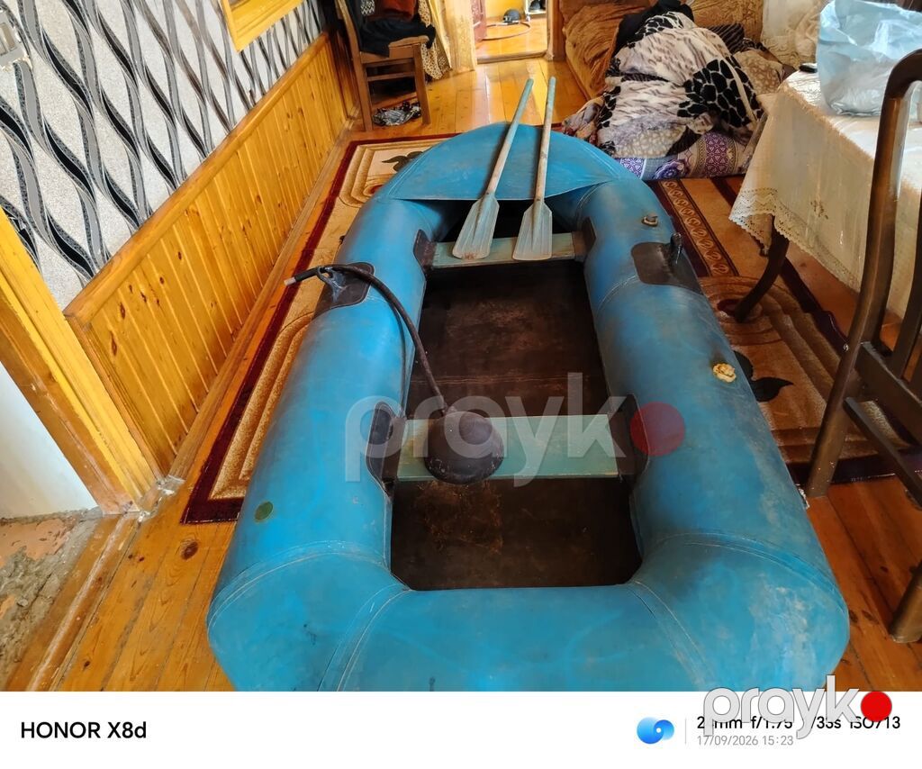 Şişmə rezin qayıq - Material: qalın, möhkəm rezin/PVC tipli şişmə — Hovuzlar, Güzdək (4)