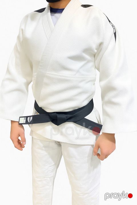 Cüdo məşqi üçün kimono Green Hill 1000qr ağ, 180 — Bakı