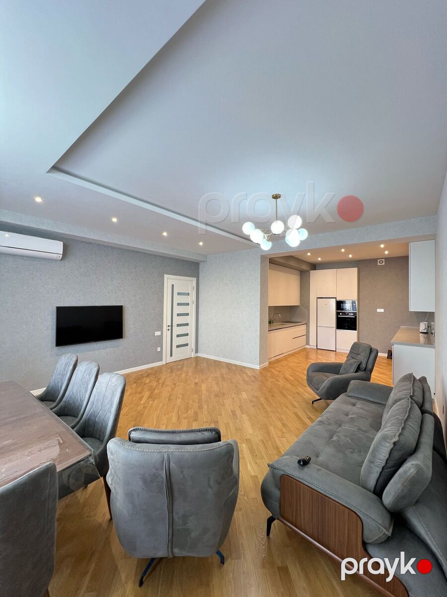 İcarəyə verilir 3 otaqlı yeni tikili 130 m² — Mənzil, Bakı (8)