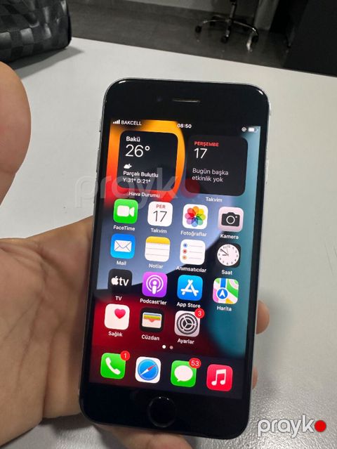 IPhone 6s, 32 GB, Space Gray, Barmaq izi — Bakı