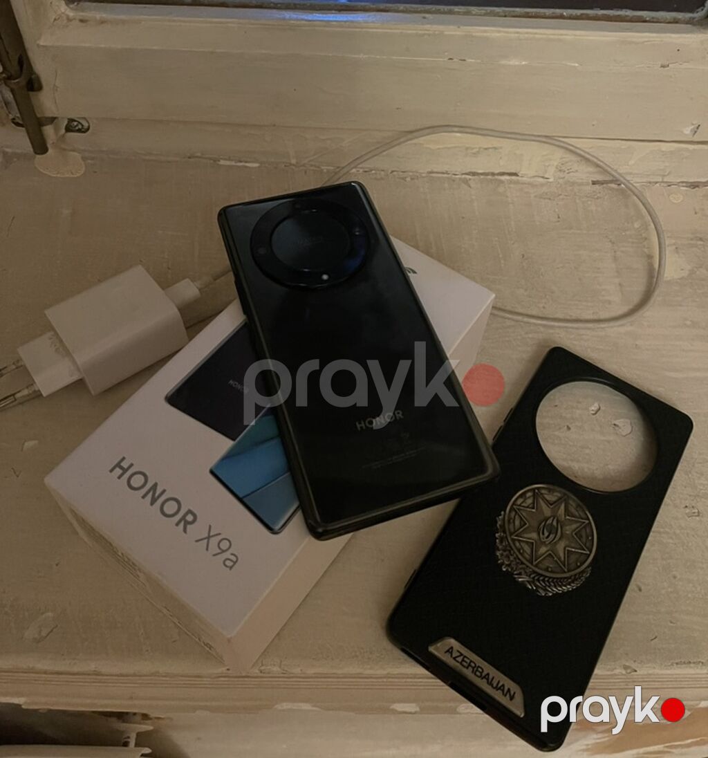 Honor X9a, rəng - Qara, Barmaq izi — Honor, Bakı (4)