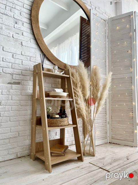 Stellaj 3563_StellajLesenkaSmallSomona, 100x40x40 sm, Ldsp, bej — Bakı