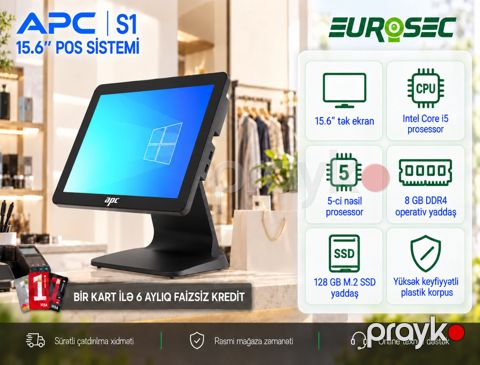 Kassa avadanlığı "APC S1 Core I5 8GB RAM 128GB SSD" — Bakı