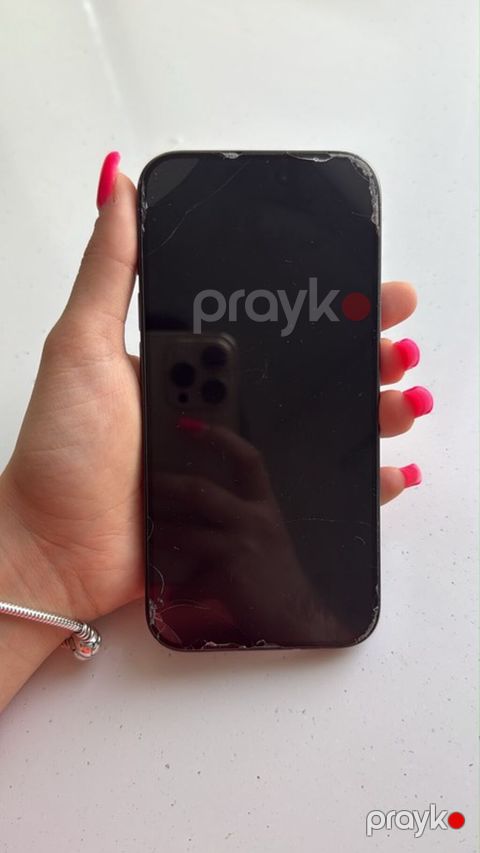 IPhone 15 Pro, 128 GB, Black Titanium, Face ID — Güzdək