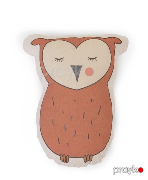 Dekorativ uşaq yastığı Childhome Canvas Cushone Owl, 9x27x35 sm — Bakı