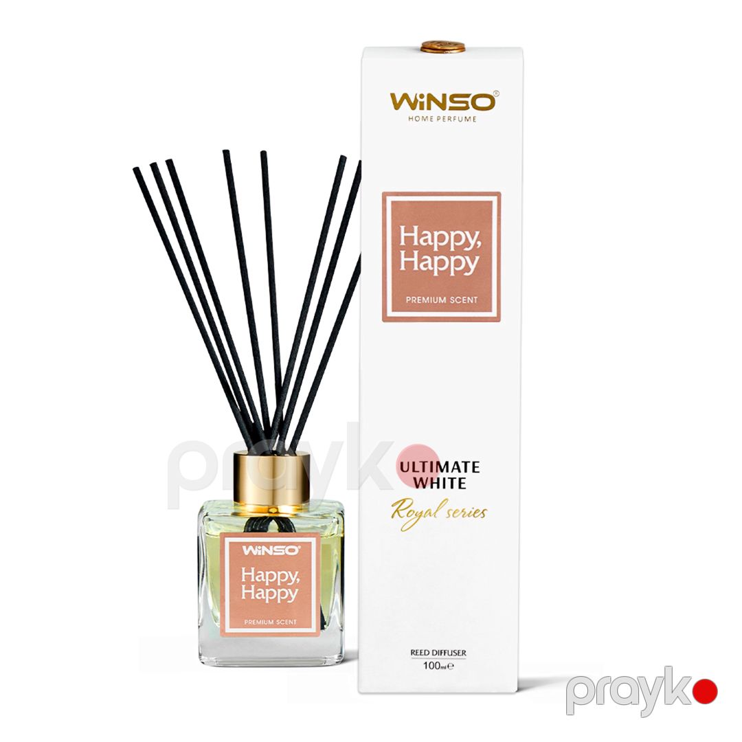 Ev üçün aromatik diffuzor Winso Ultimate White ”Happy, Happy”, 100 ml — Mallar, Bakı