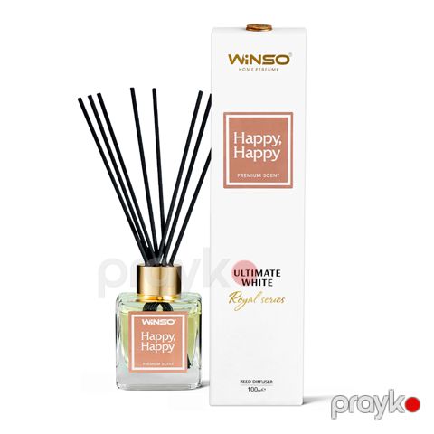Ev üçün aromatik diffuzor Winso Ultimate White ”Happy, Happy”, 100 ml — Bakı