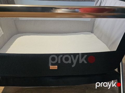 Burbay yan-yana beşik (co-sleeper) - Körpə üçün təhlükəsiz yan mesh — Bakı
