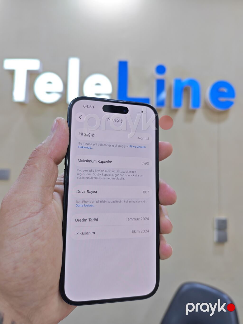 IPhone 15, 128 GB, Black Titanium, Zəmanət, Simsiz şarj, Face ID — Apple iPhone, Bakı (3)