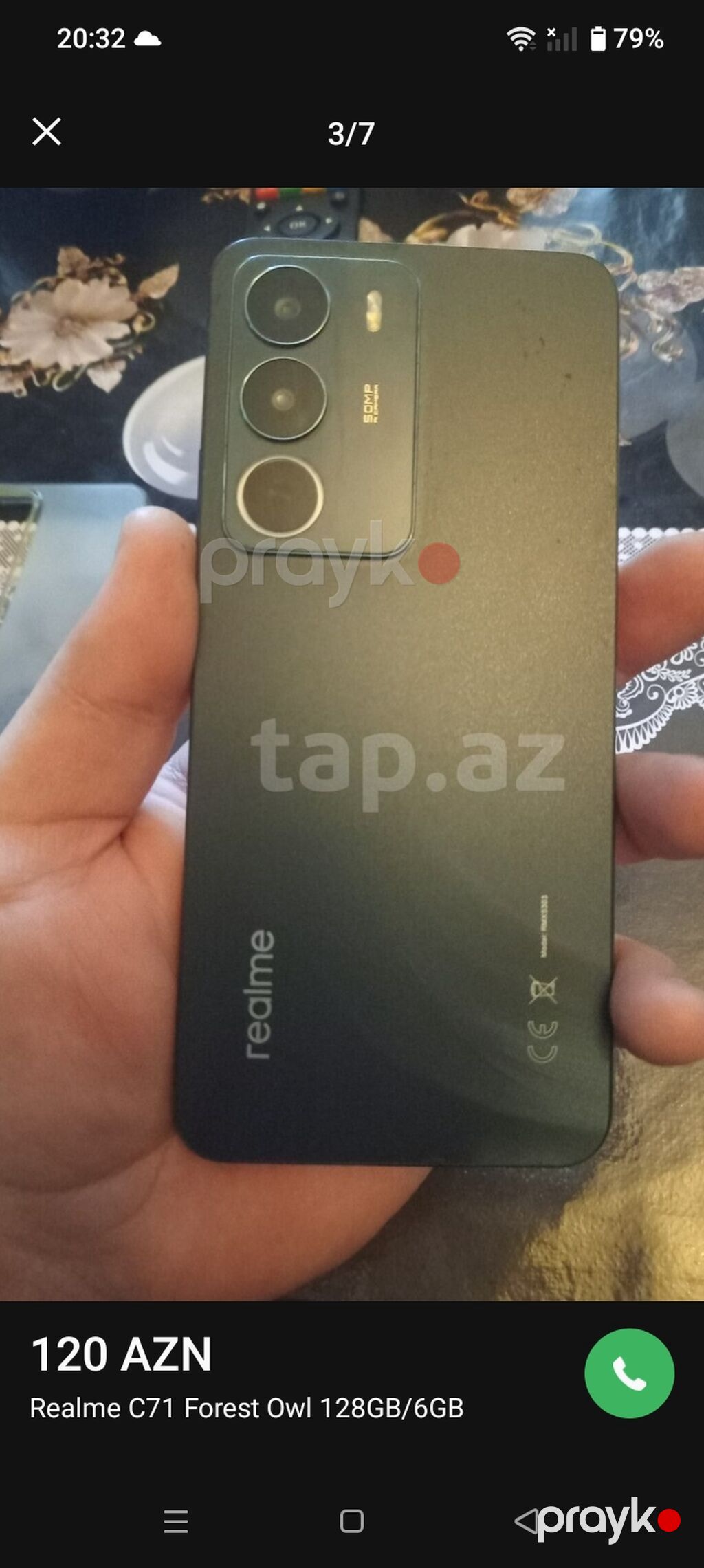 Realme 256 GB, rəng - Yaşıl — Realme, Bakı (2)