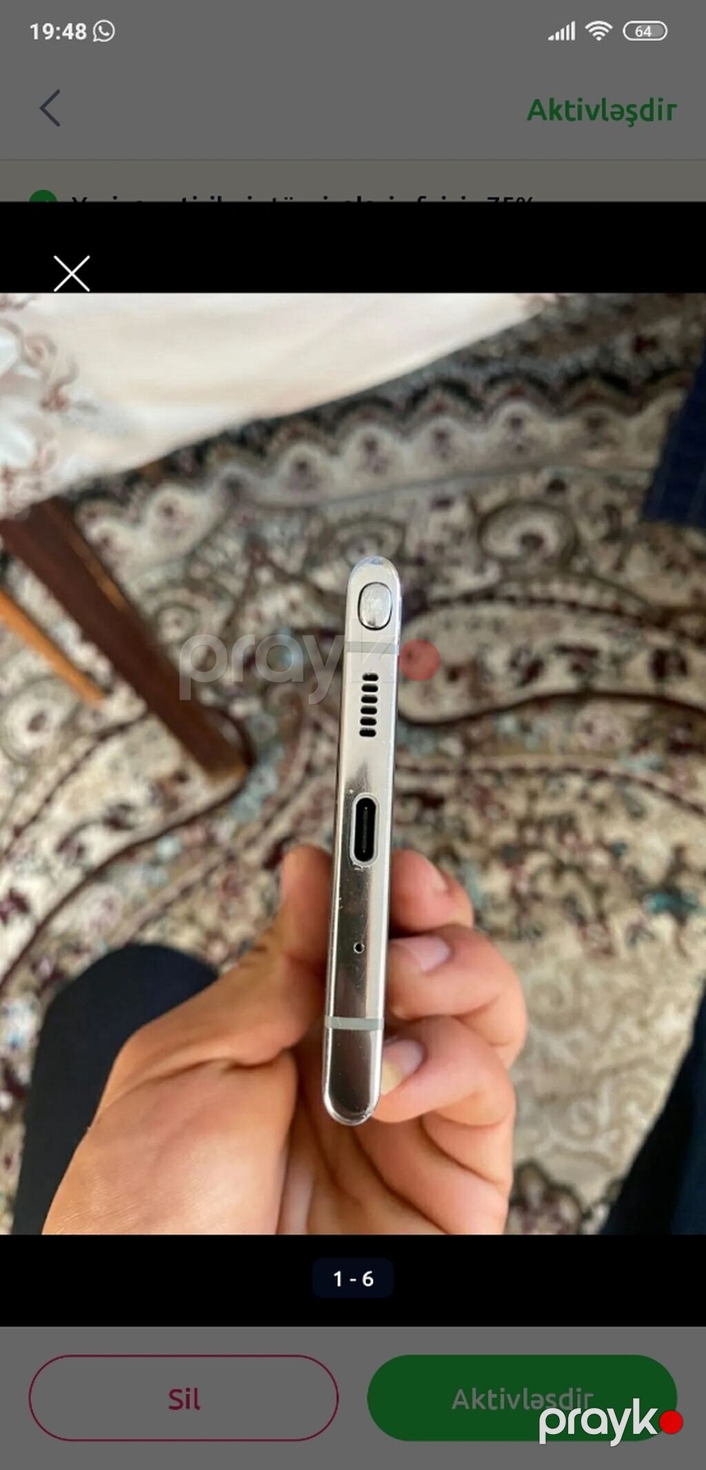Samsung Note 10, 256 GB, rəng - Qara, Barmaq izi — Samsung, Şirvan (3)