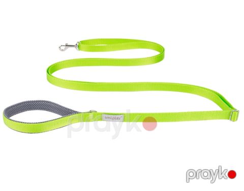 Xalta Amiplay Samba Easy Fix S itlər üçün, 160-300 x 1.5 sm, yaşıl — Bakı