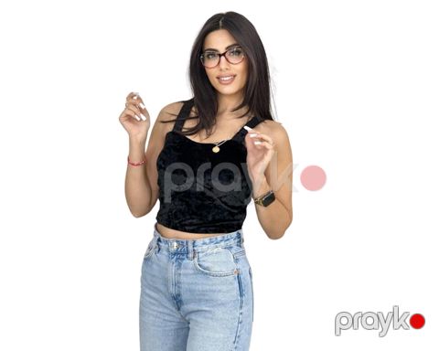 Mayka Qadınlar üçün Vergionic 3913, velür, qara, ölçü S/M — Bakı