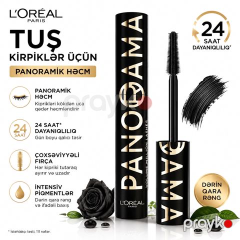 Kirpiklər üçün tuş No Brand Volume Million Lashes 9.9 ml — Bakı