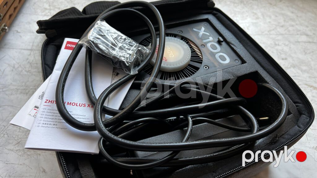 Zhiyun Molus X100 LED işıq, akkumulyatorla Zhiyun Molus X100 çəkiliş — İşıq avadanlığı və aksesuarlar, Bakı (5)