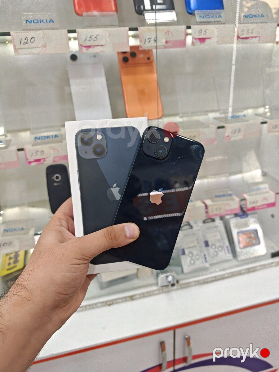 Apple iPhone 13 Midnight 128GB/4GB — Smartfonlar, Bakı (3)