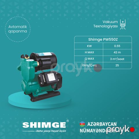 Elektrik nasos Shimge PW550Z_1150 — Bakı
