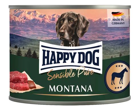 Nəm yem Happy Dog Sensible Pure Montana at əti ilə itlər üçün 200 q - 4001967155860 — Bakı