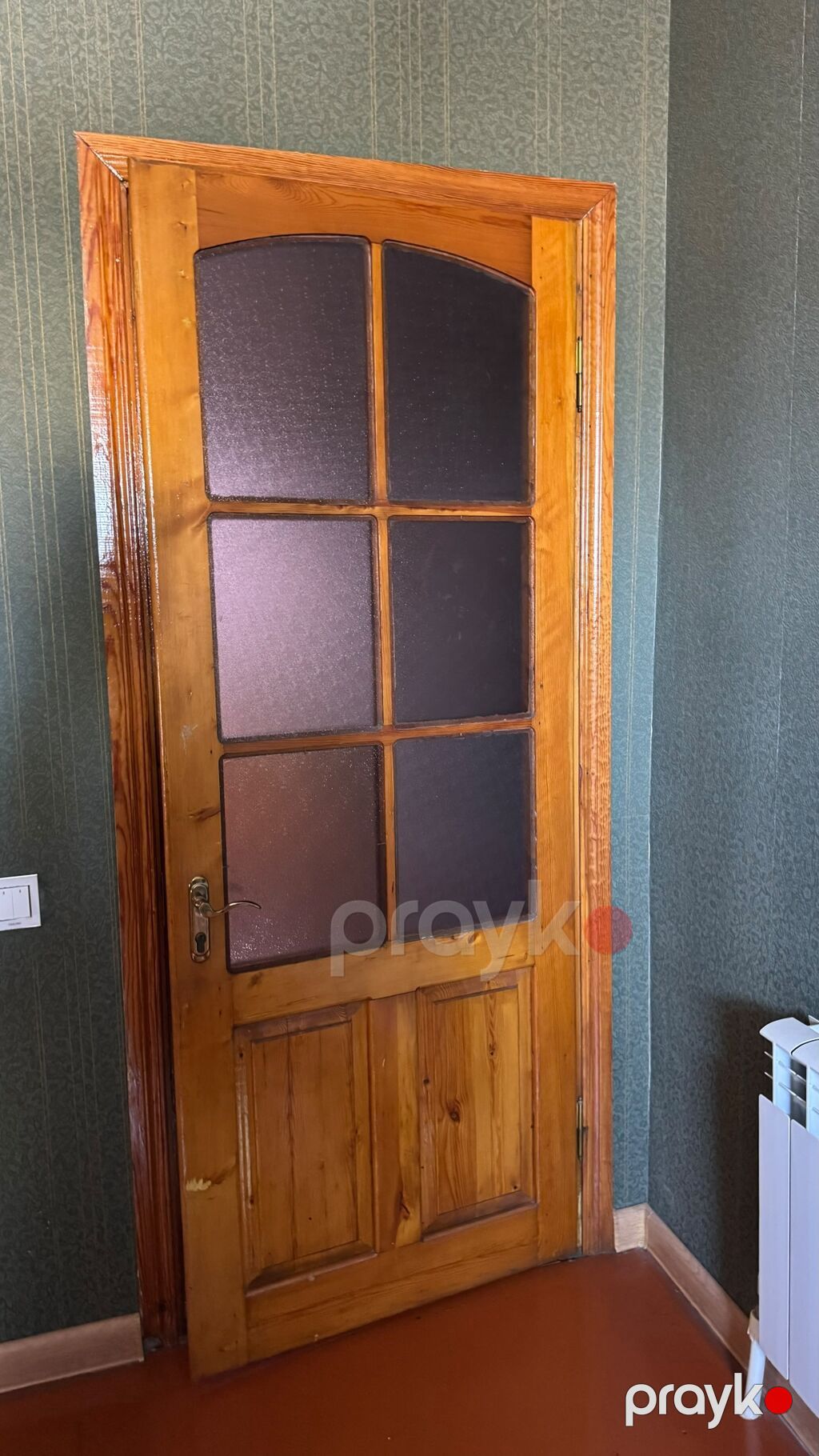 Şüşəli taxta otaq qapısı 2 ededdir — Pəncərələr, qapılar, balkonlar, Bakı (2)