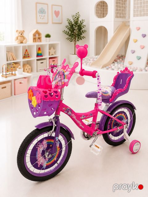 Uşaq velosipedi Sport bm&999 Pink, 16", bənövşəyi/çəhrayı — Bakı