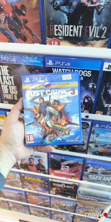 PS4 üçün "Just Cause 3" oyun diski — Bakı