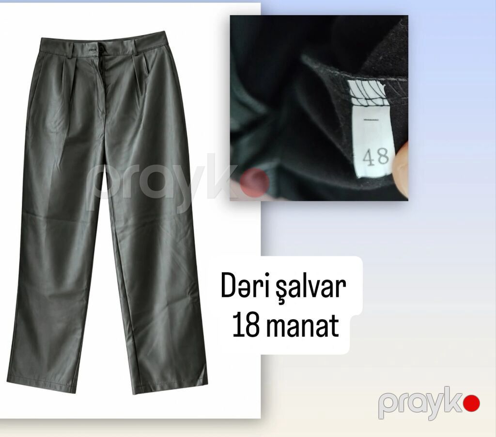 Şalvar, rəng - Qara — Şalvar, Bakı (2)
