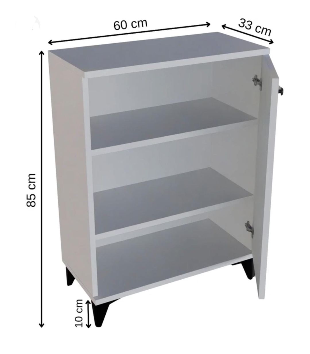 Ayaqqabı tumbası ev_13900386, laminat/LDSP, qəhvəyi/boz, 85x60x33 sm — Mallar, Bakı (3)