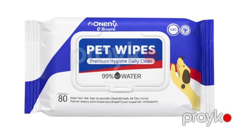 Gigiyenik nəm salfetlər Pet Wipes 80 əd — Bakı