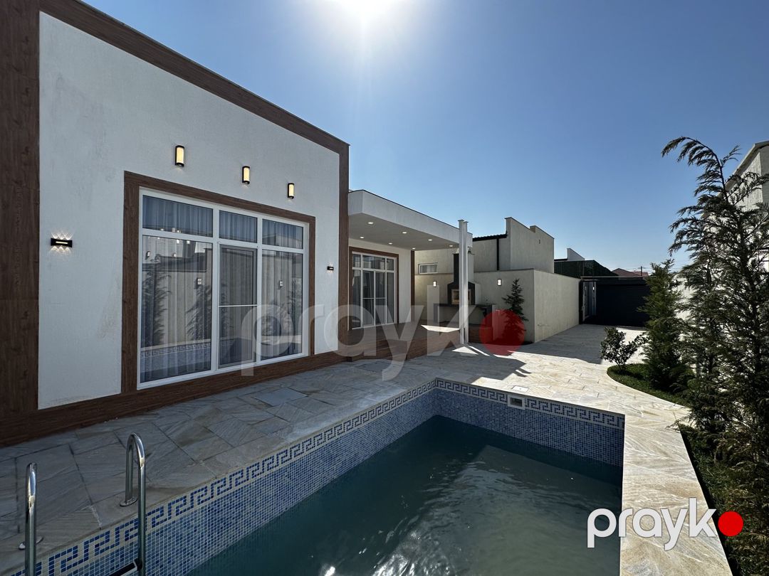 Satılır 4 otaqlı həyət evi/bağ evi 160 m² — Ev, villa, Bakı (4)