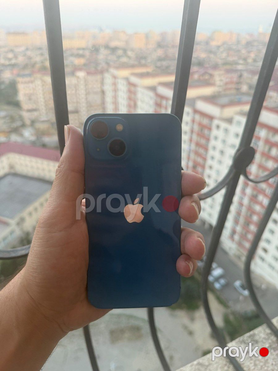Apple iPhone 13 Blue 128GB/4GB — Smartfonlar, Bakı (8)
