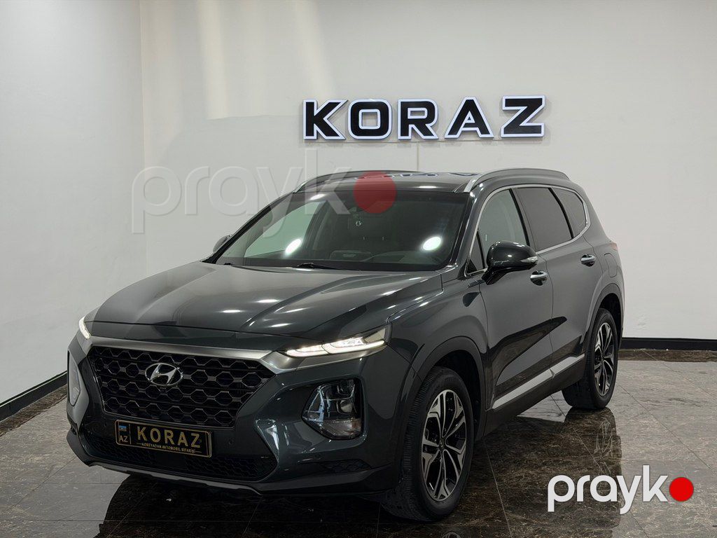 Hyundai Santa Fe, 2.0 L, 2018 il, 164 000 km — Avtomobillər, Bakı (3)