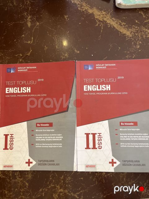 Məhsul: DİM “Test Toplusu – English” (Yeni təhsil proqramı üzrə), 2019 — Bakı